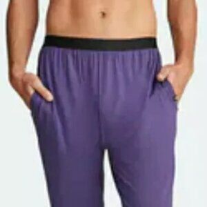 Meundies Men's‎ Purple luxuriously soft Lounge Sleep Pants Size Small